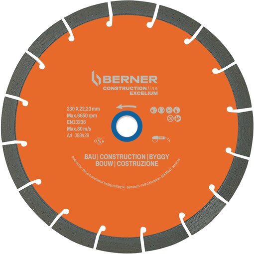 CONSTRUCTIONline Excelsium S13, Ø 230 x 22,2 mm